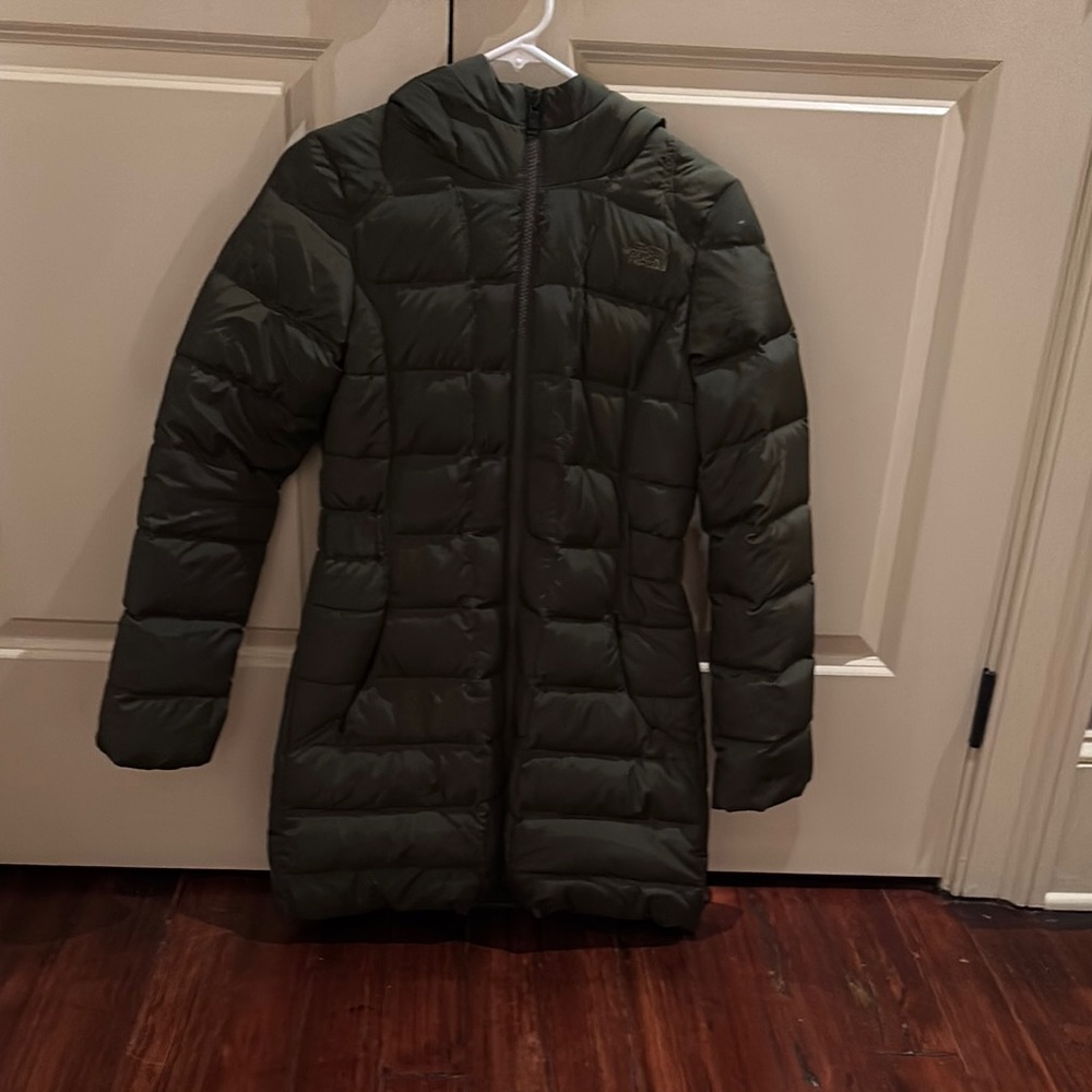 The North Face Green Puffer Jacket